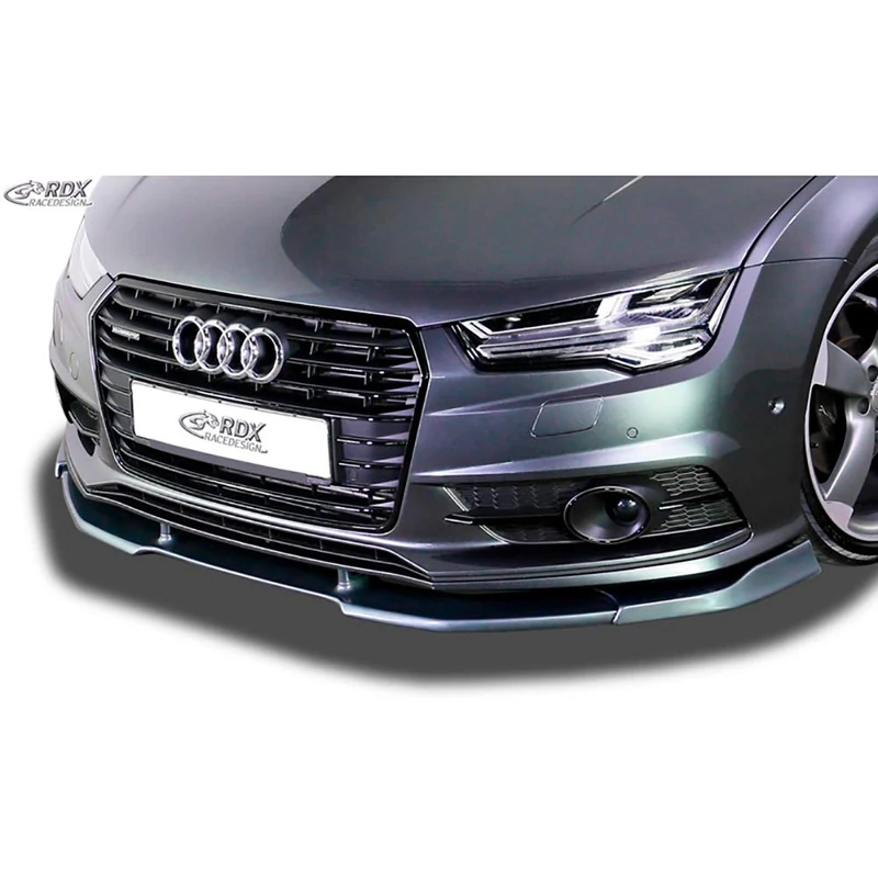 RDX Racedesign Front spoiler Vario-X compatible with Audi A7 S-Line & S7 2014-2018 (PU)