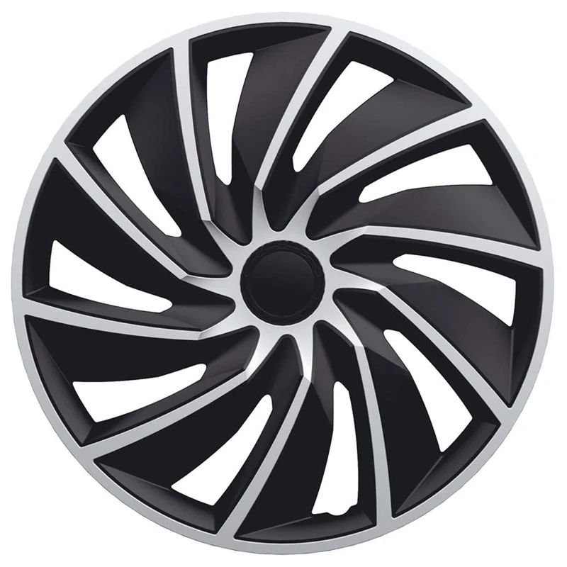 AutoStyle Set wheel covers Turbo 14-inch silver/black