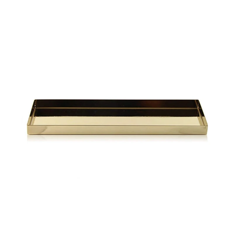 Cooee Design Tray, Stainless Steel, Brass, L : 32, B: 10, H: 2 CM