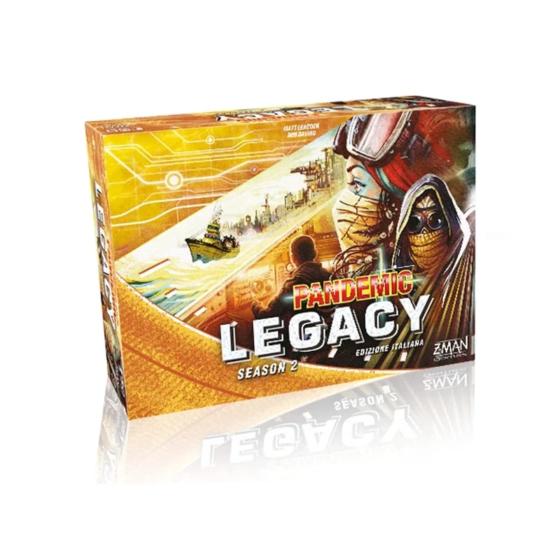 Asmodee Pandemic Legacy Season 2 (Yellow Box) - Italian Edition