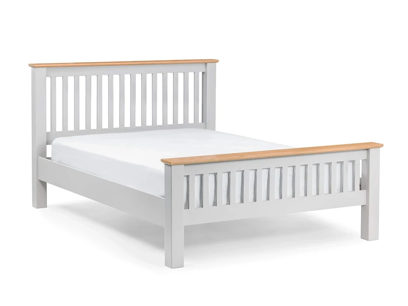 Julian Bowen Richmond Bed - Elephant Grey Painted Beds