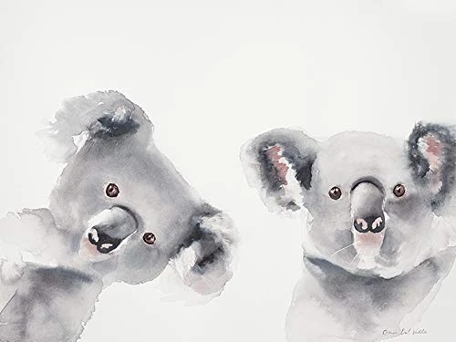 Aimee Del Valle, WDC100551, Aimee Del Valle - Les Curieux 60 x 80cm Canvas Print, Multi-Color, 60 x 80cm