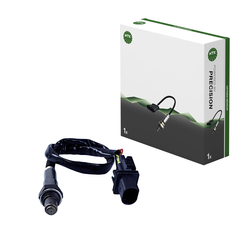 NGK Lambda Sensor [91299] UAR9000-EE008 Oxygen Probe for Exhaust Catalyst, Black