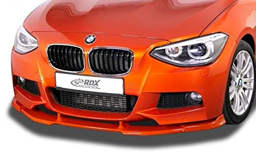 RDX Racedesign Front spoiler Vario-X compatible with BMW 1-Series F20 2011- 2015 with M front bumper (PU)