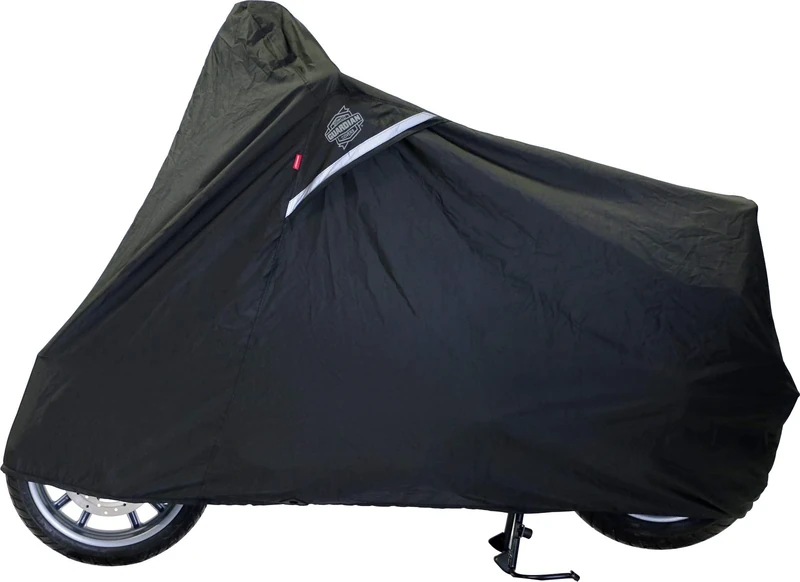 Dowco Guardian 50031-00 WeatherAll Plus Heavy Duty Outdoor Waterproof Motorcycle Cover: Black, Medium