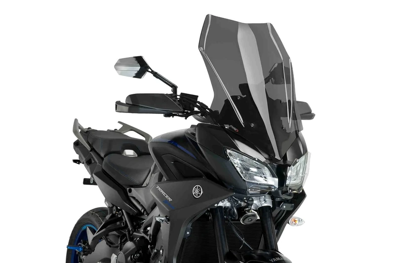 Puig Touring Dome 9725F for Yamaha MT-09 Tracer 18', YAMAHA MT-09 Tracer Gt 18', Dark Smoked