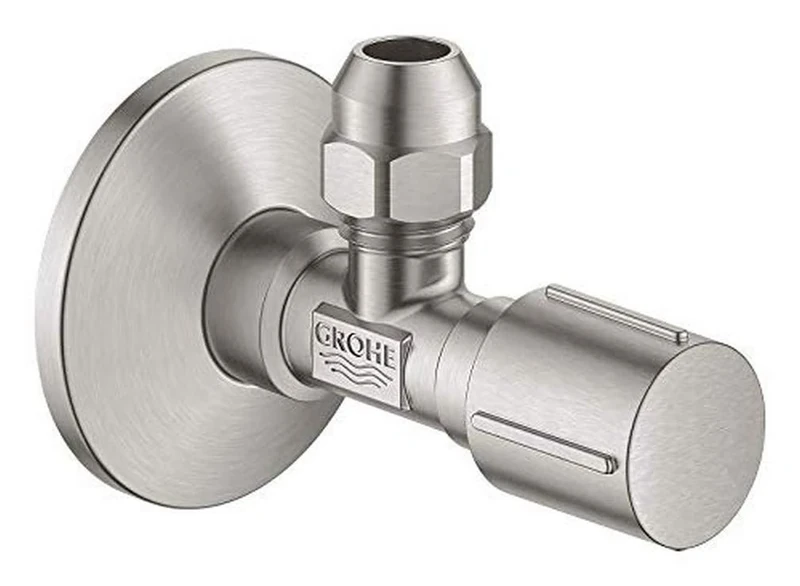 GROHE Angle Valves Neutral Handle Angle Valve 1/2" Supersteel 22037DC0