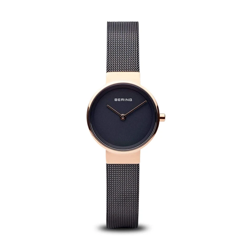 BERING Women Analog Quartz Classic Collection Watch with stainless steel Strap and Sapphire Crystal 14526-166