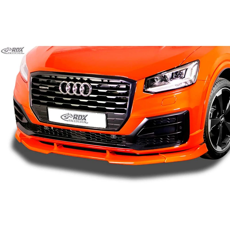 RDX Racedesign Front spoiler Vario-X compatible with Audi Q2 S-Line 2016- (PU)