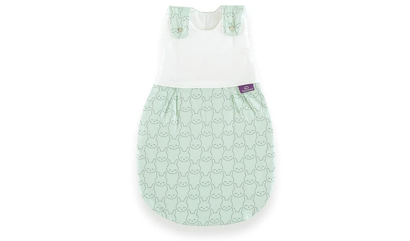 Träumeland S0102307 Sleeping Bag with Love Me Cuddly Rabbit 80/86 Multi-Coloured