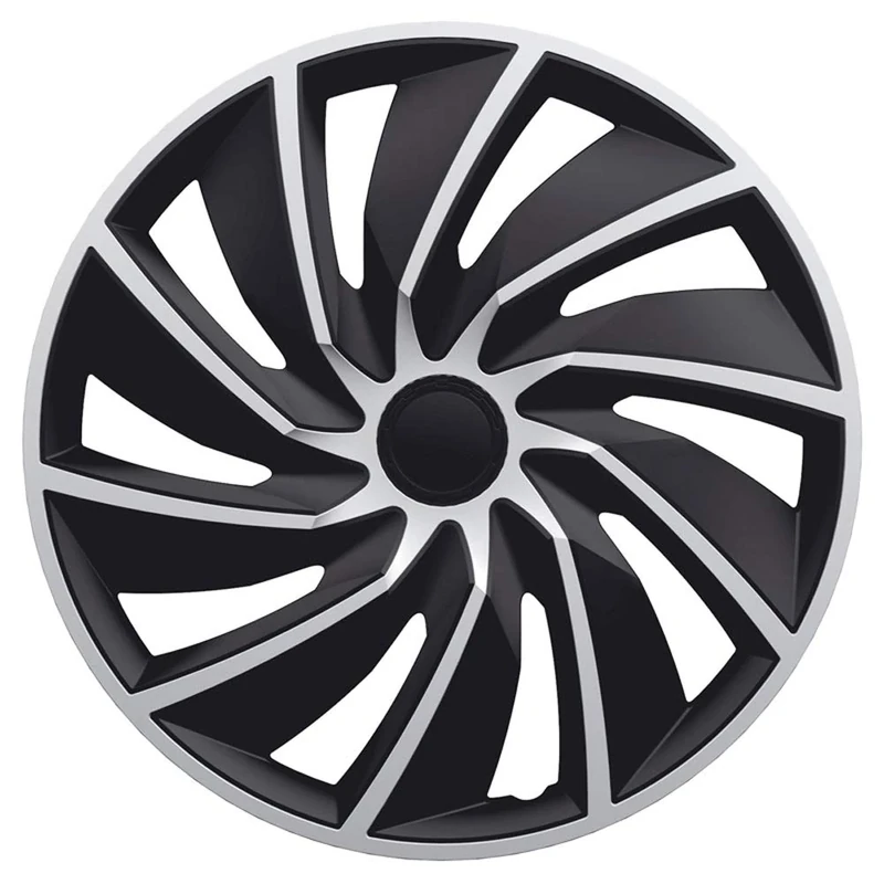 AutoStyle Set wheel covers Turbo 16-inch silver/black