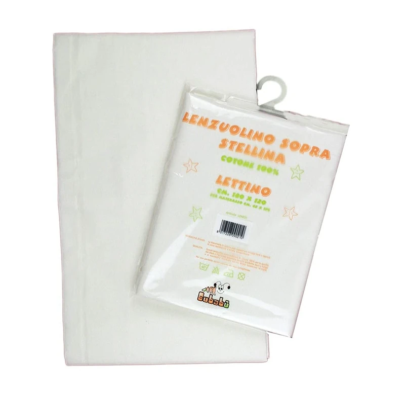 Bubabù Star Bed Linen for Above Cot Cream