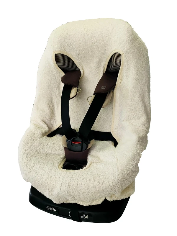 Bubabù Terry Cloth Car Seat Cover Cream