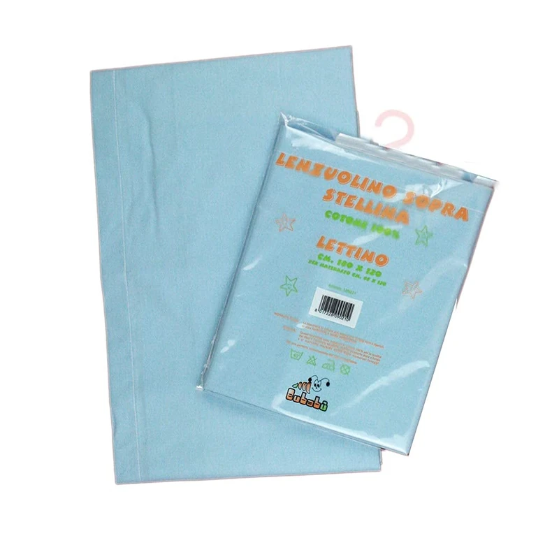 Bubabu Star Bed Linen for Above Cot - Azure - 180 x 120 cm