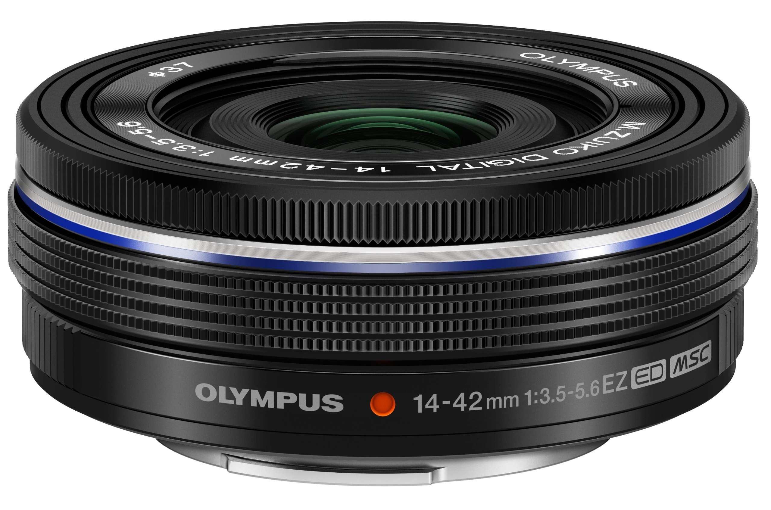 Olympus 14-42mm f3.5-5.6 EZ Interchangeable Lens for Olympus/Panasonic Micro 4/3 Digital Camera (Black) (Certified Refurbished)