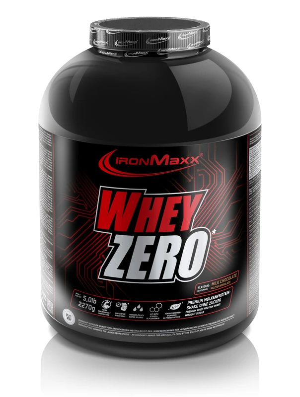 Whey Zero Whey Protein Powder 2750g Milk Chololate – Sugar-Free high Protein Shake with 78% Protein Contains All 8 Essential Amino acids