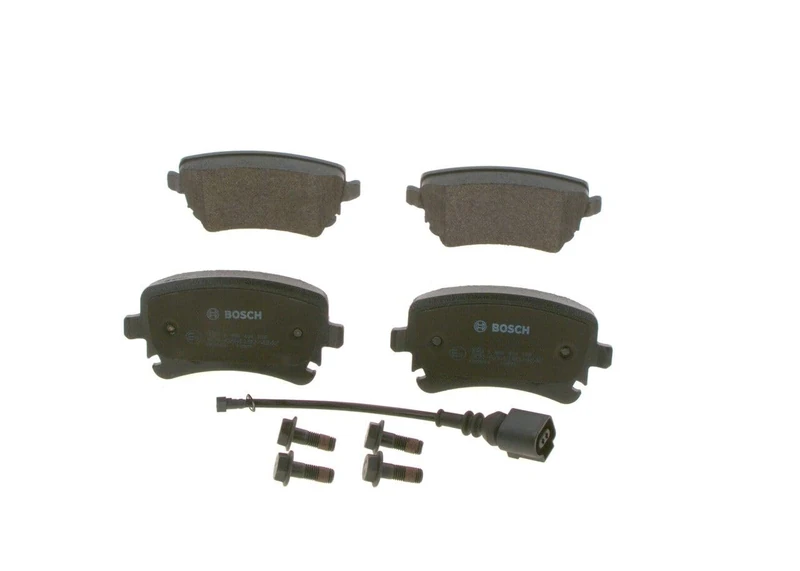 BOSCH Brake Pads Set Brake Blocks Brake Stones Set Front Low Metallic 0 986 494 837