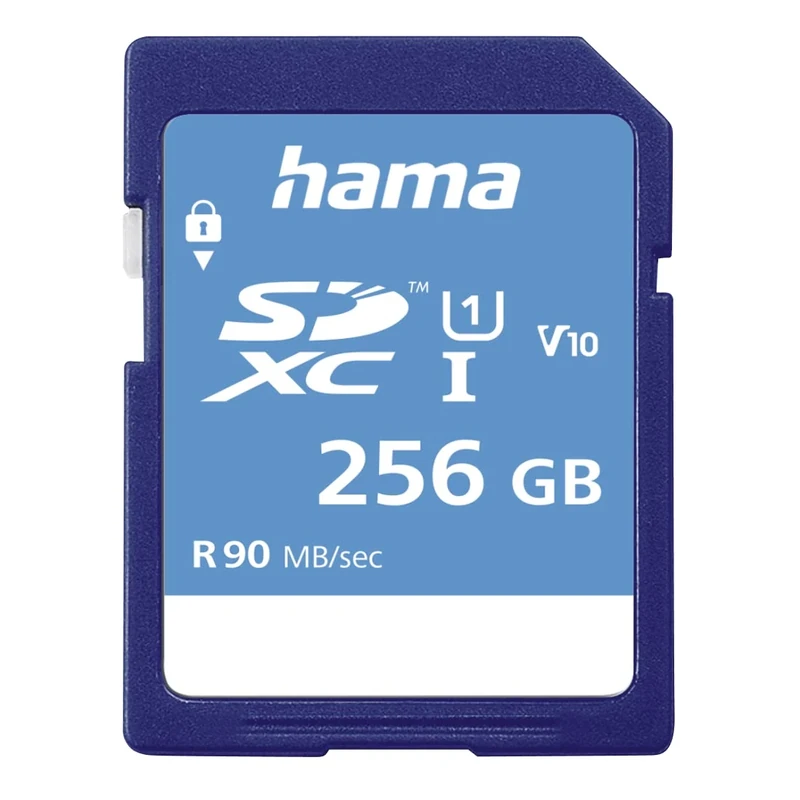Hama 00123997 SDXC 256 GB UHS-I Class1 C10 533X/ 80MB/S Incredibly Fast Memory Card