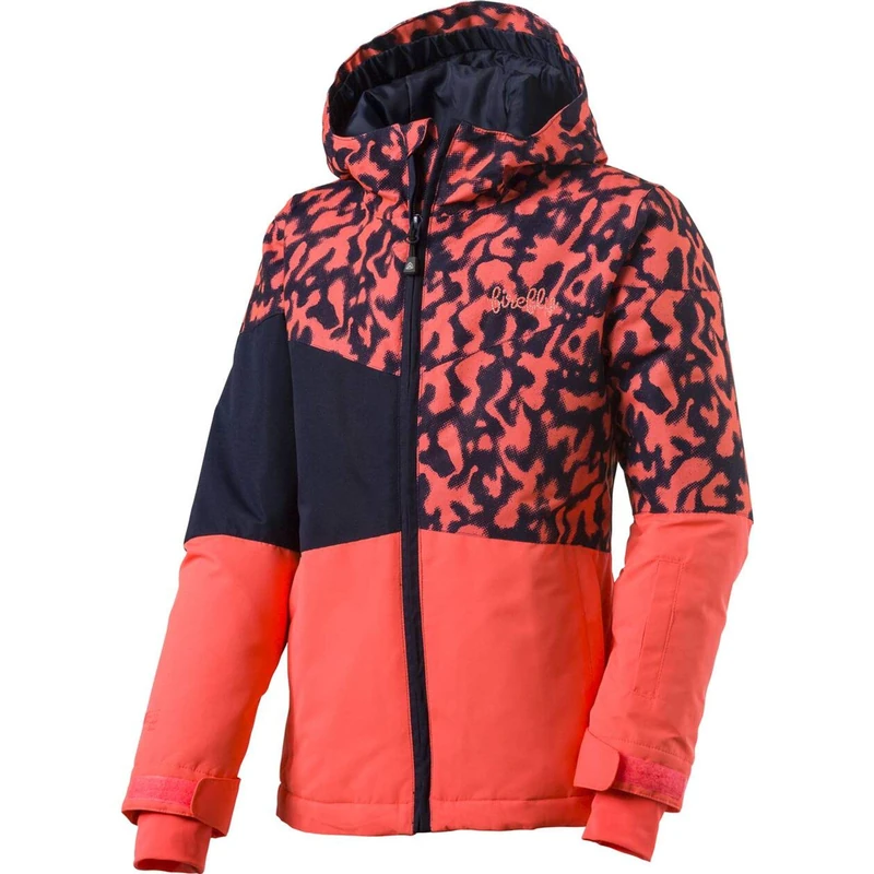 Firefly Barbecue Barbecue Jacket Bibiana Girls Jacket - Aop/Navy Dark/Red Li, 164
