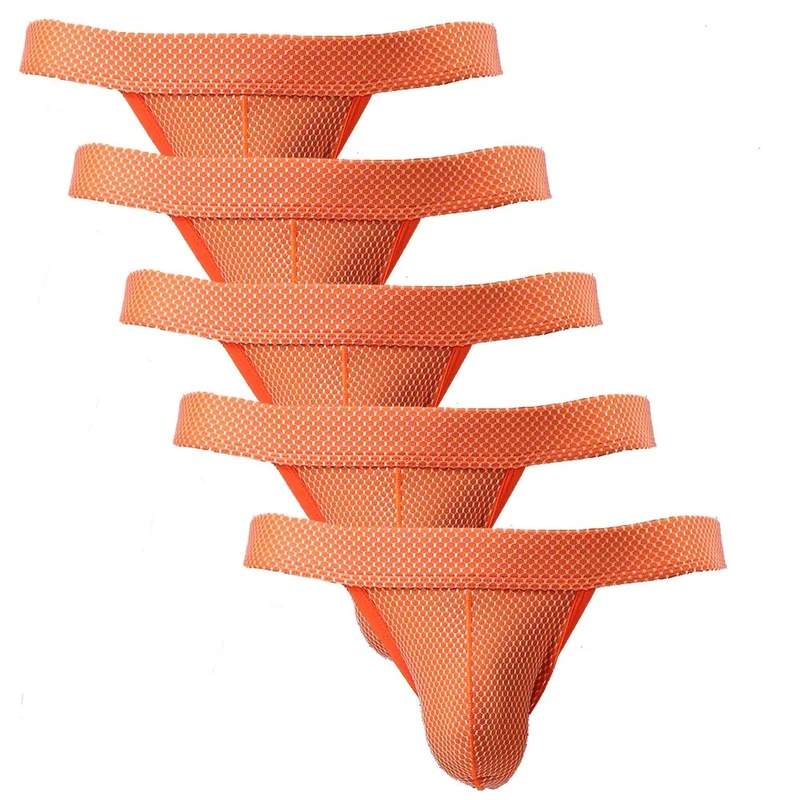 Summer Code Mens Briefs Pack No Ride-up Comfortable Breathable Mesh Underwear