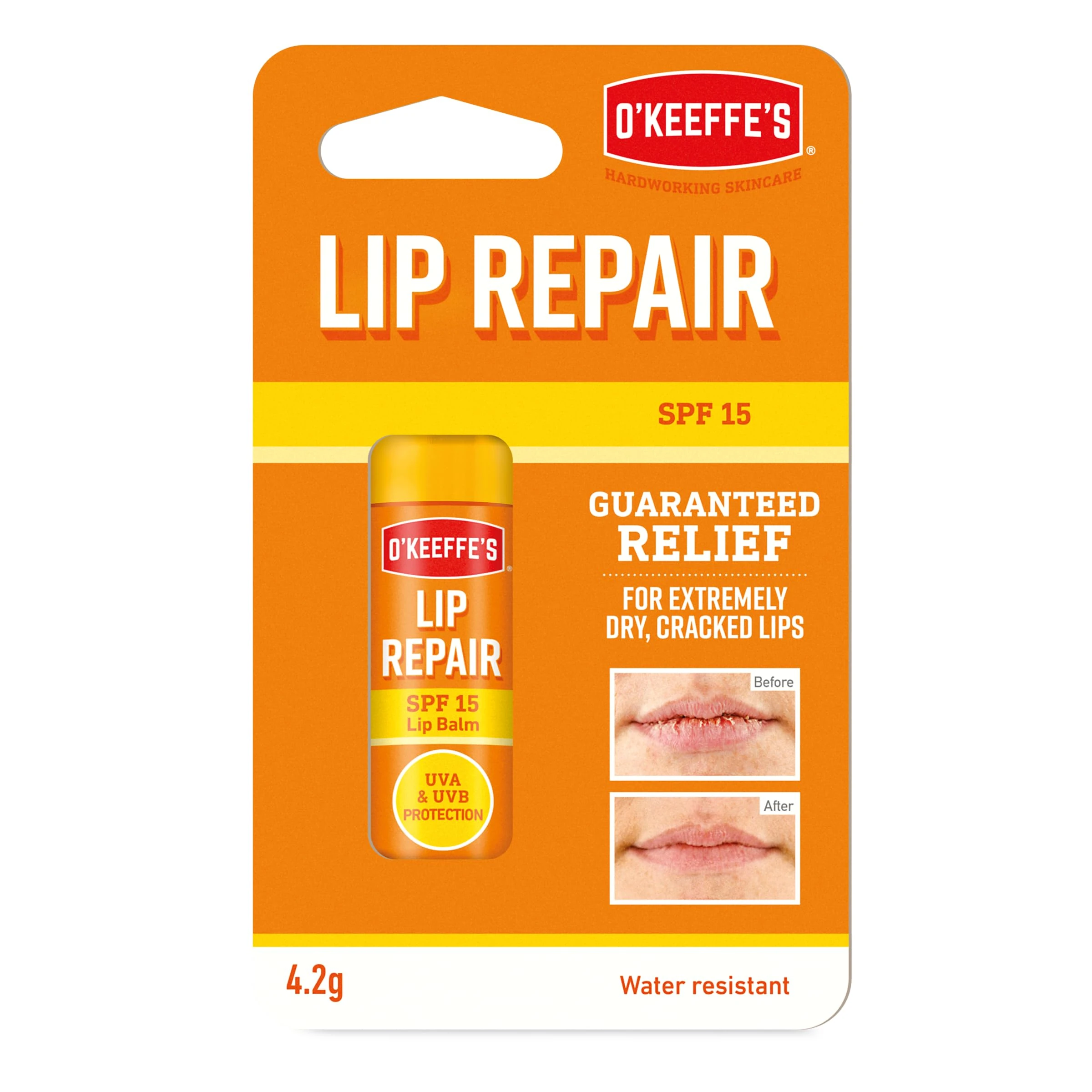 O'Keeffe's Lip Repair and Protect SPF15 4.2g