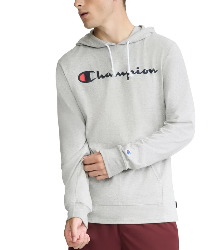 Champion Men's Middleweight Champion Hoodie Jacket, Oxford Grey, L UK
