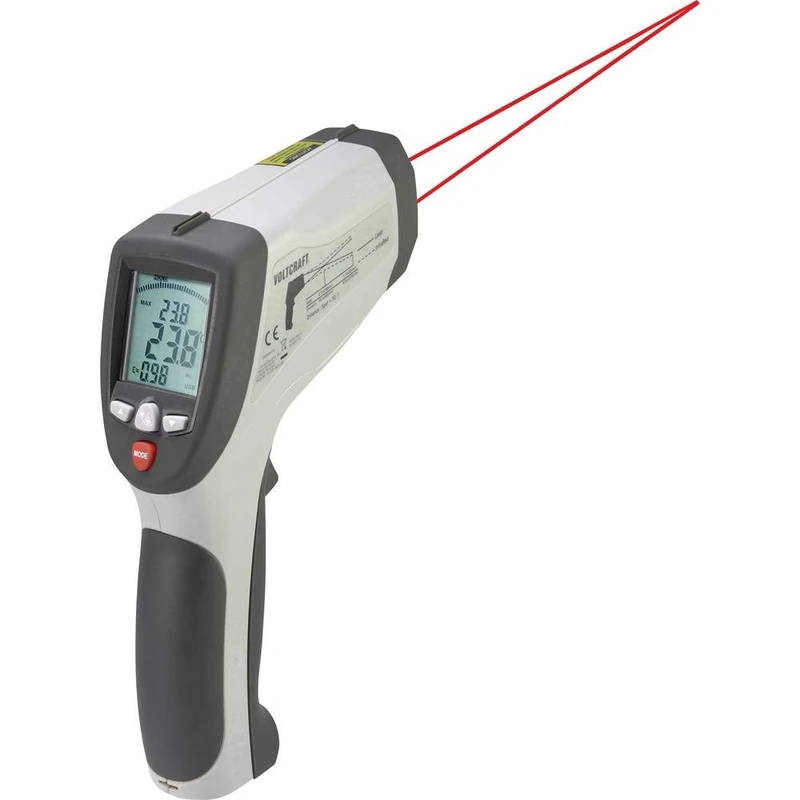 VOLTCRAFT IR 2201-50D USB Infrared Thermometer Optics 50:1-50 - 2200 °C Pyrometer