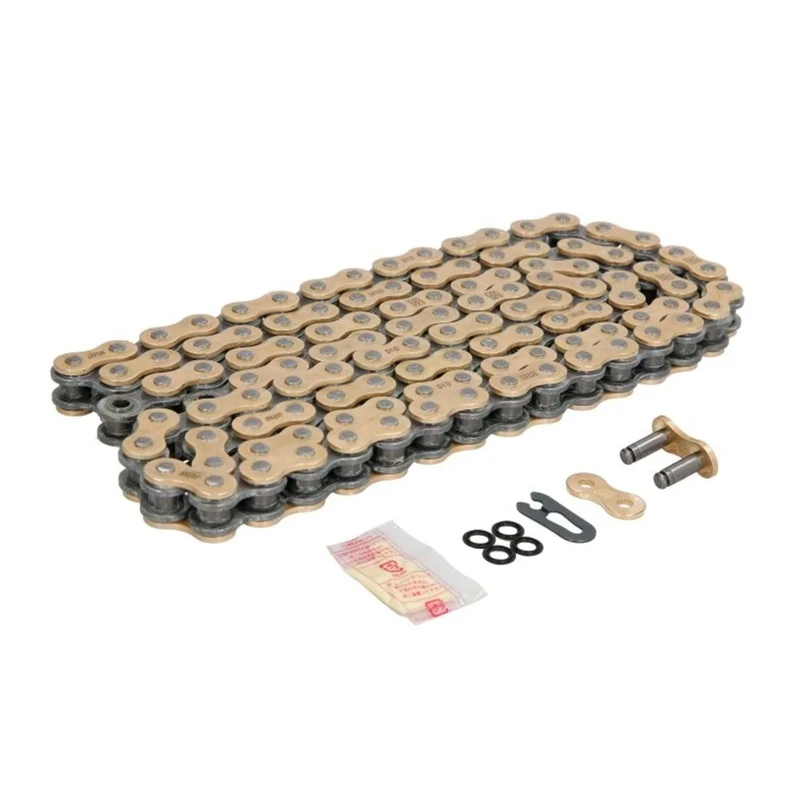 DID (520VX3GB-112) Gold 112 Link High Performance VX Series X-Ring Chain with Connecting Link