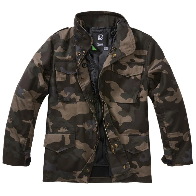 Brandit Kids M65 Classic Jacket, color: darkcamo, size: M 134