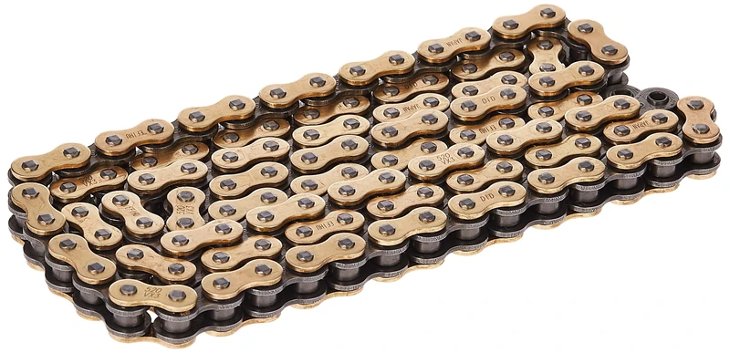 DID 520VX3 Gold X-Ring Chain 114 Links