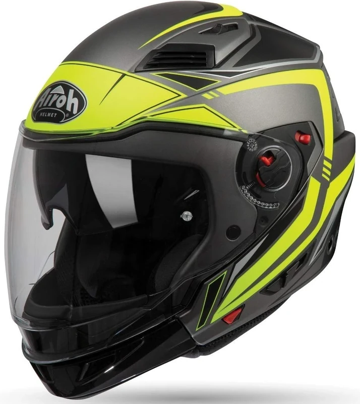 HELMET AIROH EXECUTIVE LINE YELLOW MATT M
