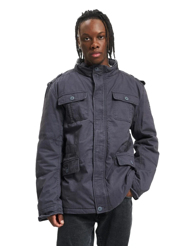 Brandit Britannia Winter Jacket, Color: indigo, Size: 5XL