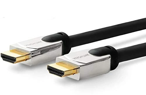 VIVOLINK - 4K HDMI 2.0 Metal Head Cable - High-Speed Cable with Ethernet - Ultra High Resolution up to 4K/60Hz 4:4:4 - Transfer Rate up to 18Gbs - 99.9% Pure Copper Cable - Very Flexible - 10 m