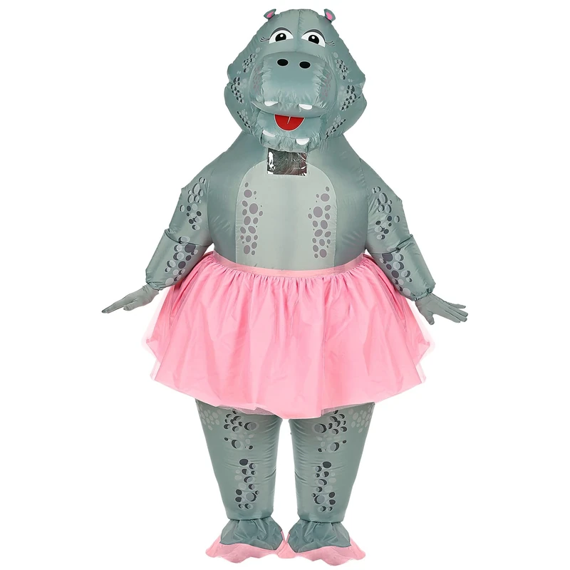 Widmann Fancy Dress Costume Unisex Hippo Ballerina Adult Outfit Stag Do