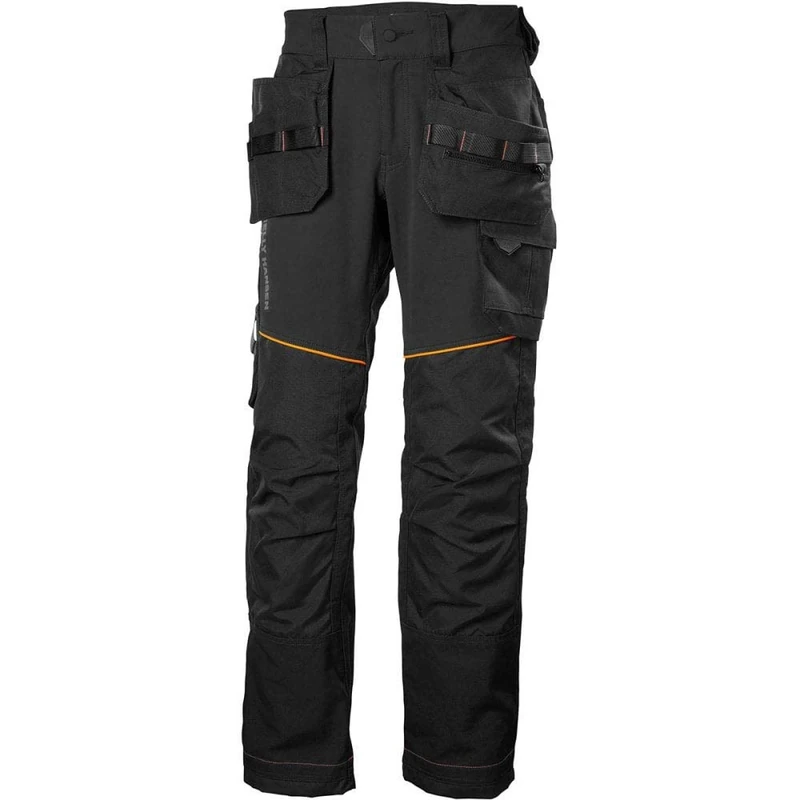 Helly Hansen Bosses Pants, Black, C44-Waist 30", Inside Leg 31",ox77441-NOIR-38