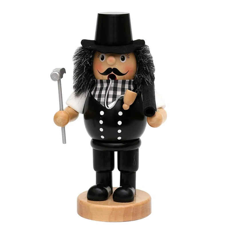 Wooden Smoker Roofer L/W/H: 9.5 x 8 x 19 cm