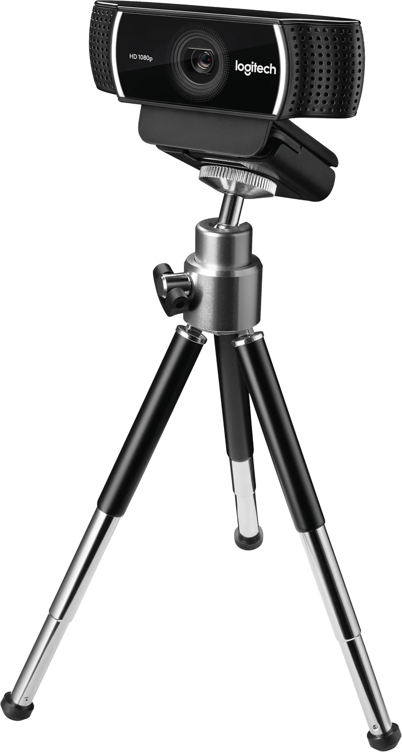 Logitech C922 Pro Stream Webcam - Black (Full HD 1080p Camera Streaming Webcam, Records and Streams Your Gaming Sessions in Rich HD for Streaming, Background, with Tripod Included)