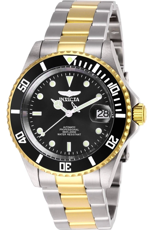 Invicta Connection 28663 Men's Watch - Waterproof - Analogue - Automatic Movement - Stainless Steel with Black dial - 40mm