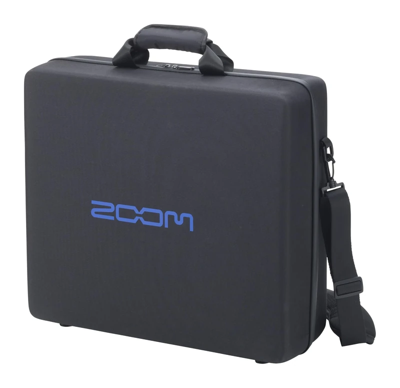 Zoom CBL-20 Carrying Case for LiveTrak L-20/L-12 Digital Mixer & Recorder – Rugged Protection for Mixer and Accessories, Black with Blue Interior Lining