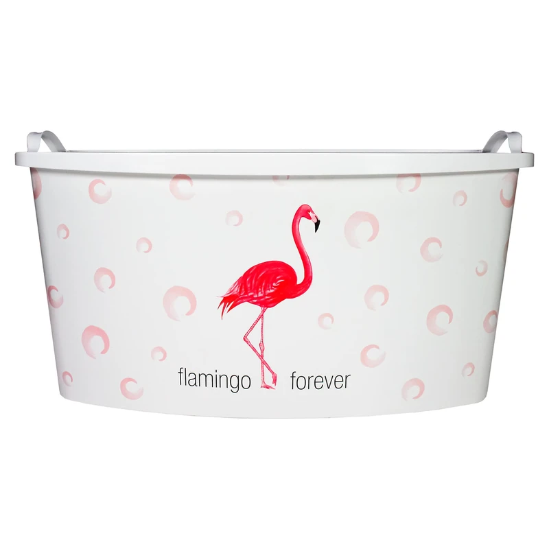 Life Story 42 Litre Laundry Basket with Soft Handles and Ventilation Holes, 60×40×37 CM