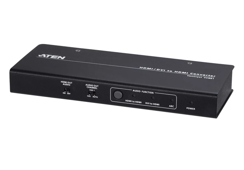 Aten 4K HDMI/DVI to HDMI Converter with Audio VC881-AT-G (Converter with Audio)