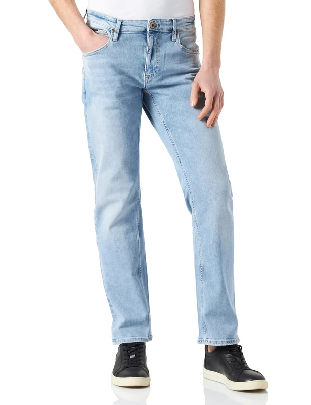 Cross Jeans Men's Damien Slim Jeans, Blue (Light Blue Used 015), W40/L36 (Size: 40/36)