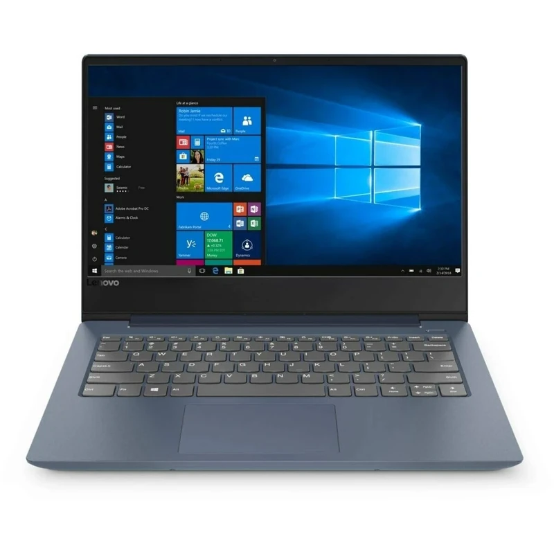 Lenovo IdeaPad 330s (14 inch) Notebook Pentium (4415U) 2.3GHz 4GB 128GB SSD WLAN BT Webcam Windows 10 Home 64-bit (Intel HD Graphics 610) Midnight Blue