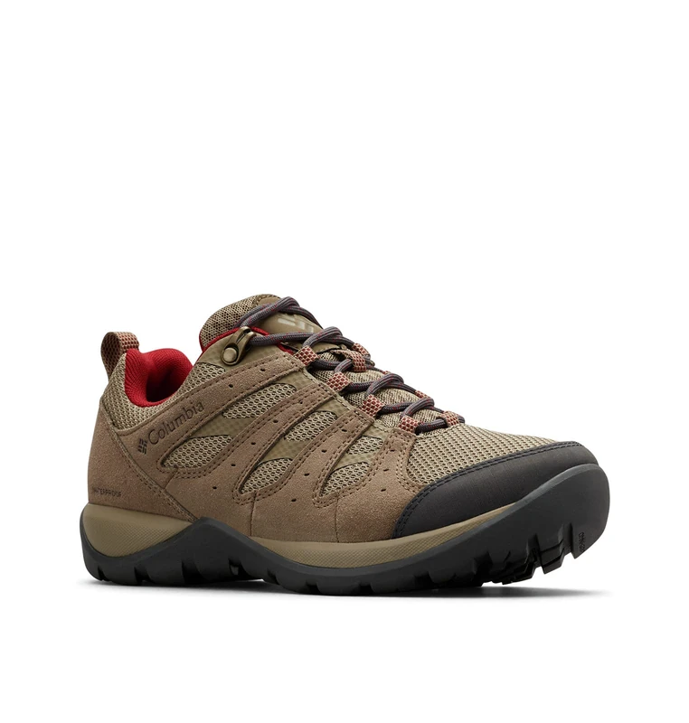 Columbia Redmond V2 Waterproof Hiking Shoe, Pebble Beet, 7.5 UK - Image 1