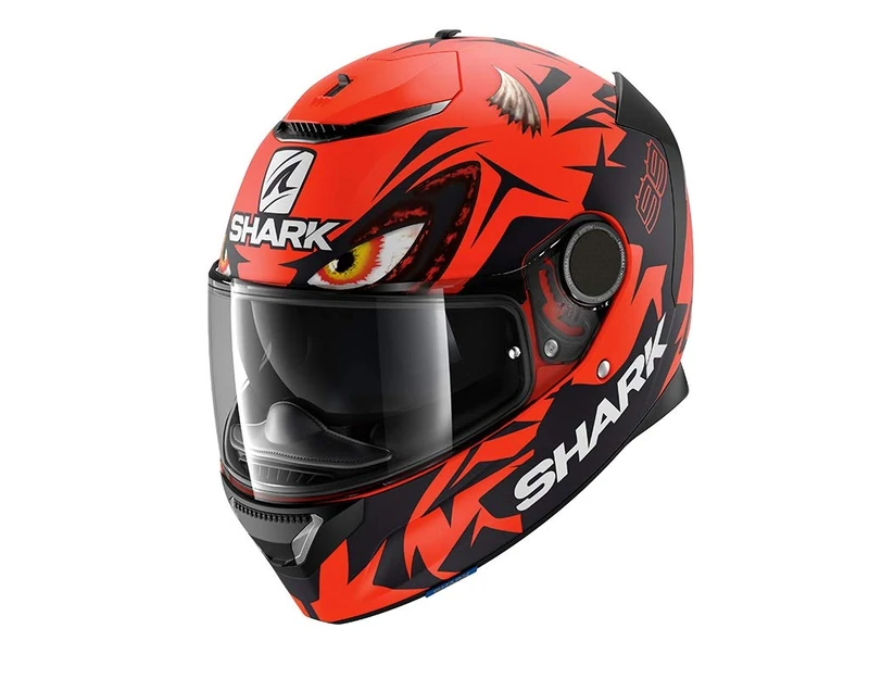 Shark Spartan Replica Lorenzo Austrian GP Full Face Helmet Red Black RKR Matte Size XXL