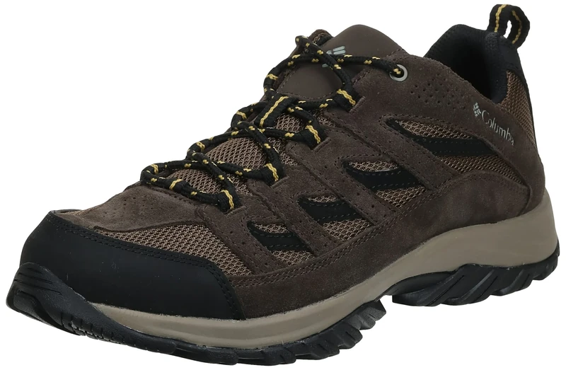 Columbia Men's Crestwood Hiking Shoe, Dark Brown Bak, 7.5 UK