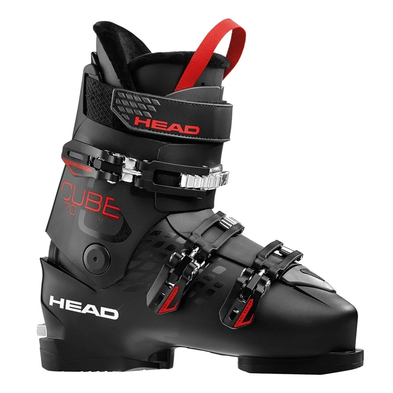 HEAD Men's CUBE3 70 Ski Boots, Black/Anthracite, 28 (EU 43.5)
