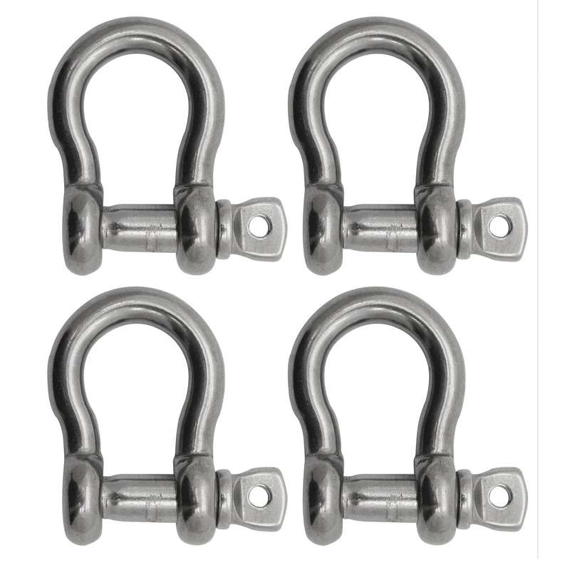 Extreme Max 3006.8329.4 BoatTector Stainless Steel Anchor Shackle - 3/4", 4-Pack