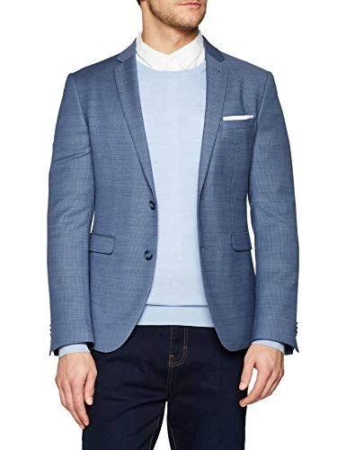 Cinque Men's Cipuletti-s Suit Jacket,Blue (Hellblau 65),56