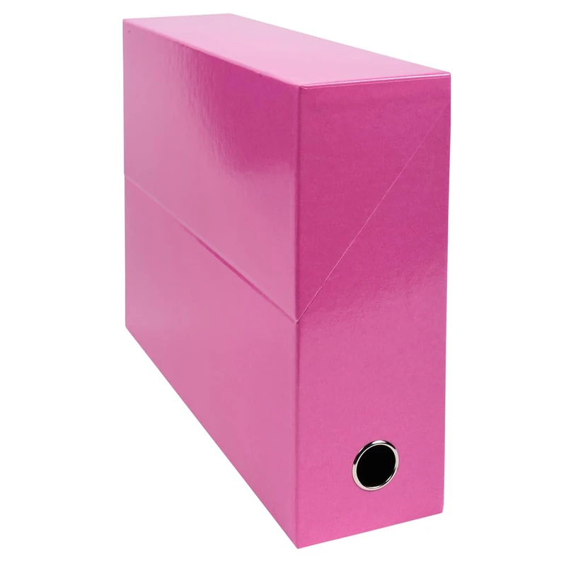 Exacompta - Ref. 89924E - Set of 5 transfer boxes - Pink - Image 1